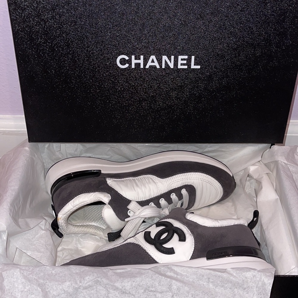 ‼️PRICE DROP RARE & AUTHENTIC CHANEL SNEAKERS🔥 - Picture 5 of 17